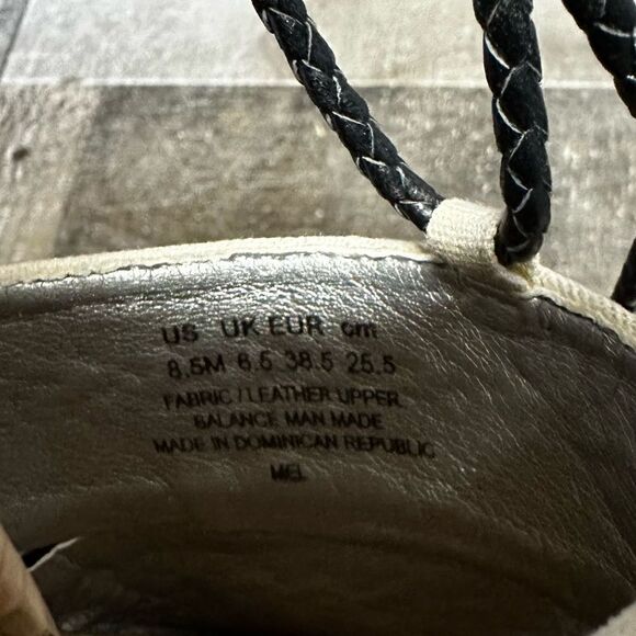 NEW Sam Edelman Mel Embroidered Wooden Platform Sandals 8.5 - Picture 7 of 11